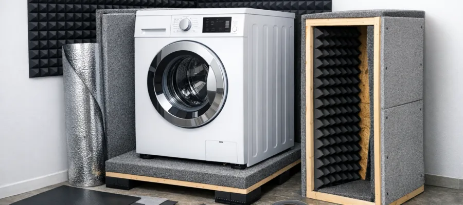 Waschtrockner Laermschutz selber bauen: effektive DIY-Massnahmen